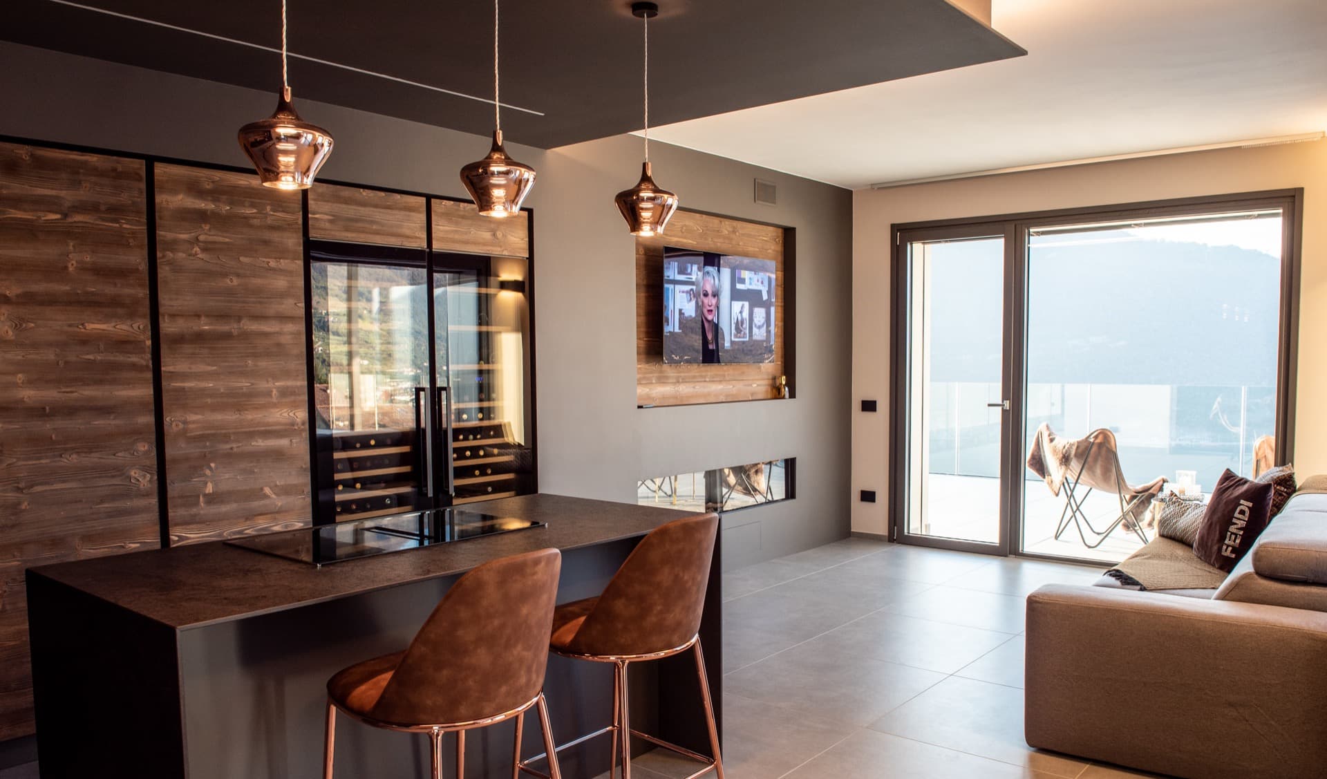 Appartamento con vista panoramica